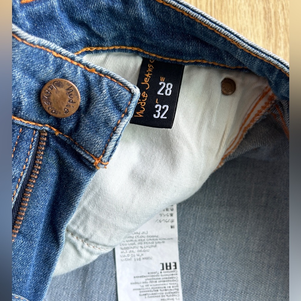 Nudie Jeans Authentic, brand new. Skinny Lin, “Slowly Worn”. Size 28x32 - Picture 5 of 5